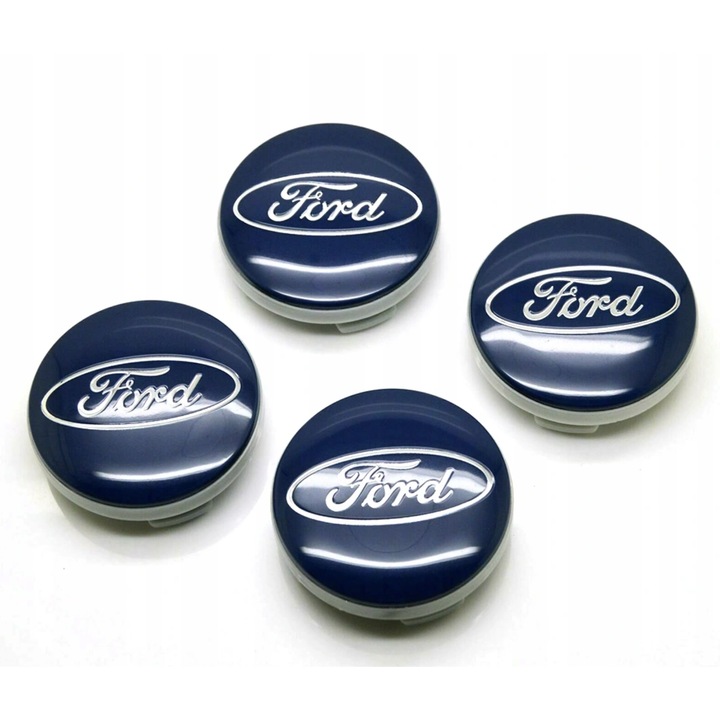 Ford, Dísztárcsa Szett, sötétkék, 4 db 54 mm