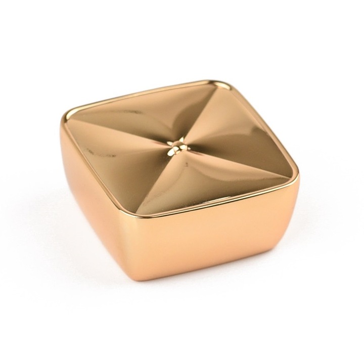 Buton pentru mobila Alan, finisaj aur lacuit CB, 16 mm