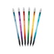Creion grafit triunghiular Maped Black'Peps Energy cu guma de sters, in caseta, HB, 72 buc