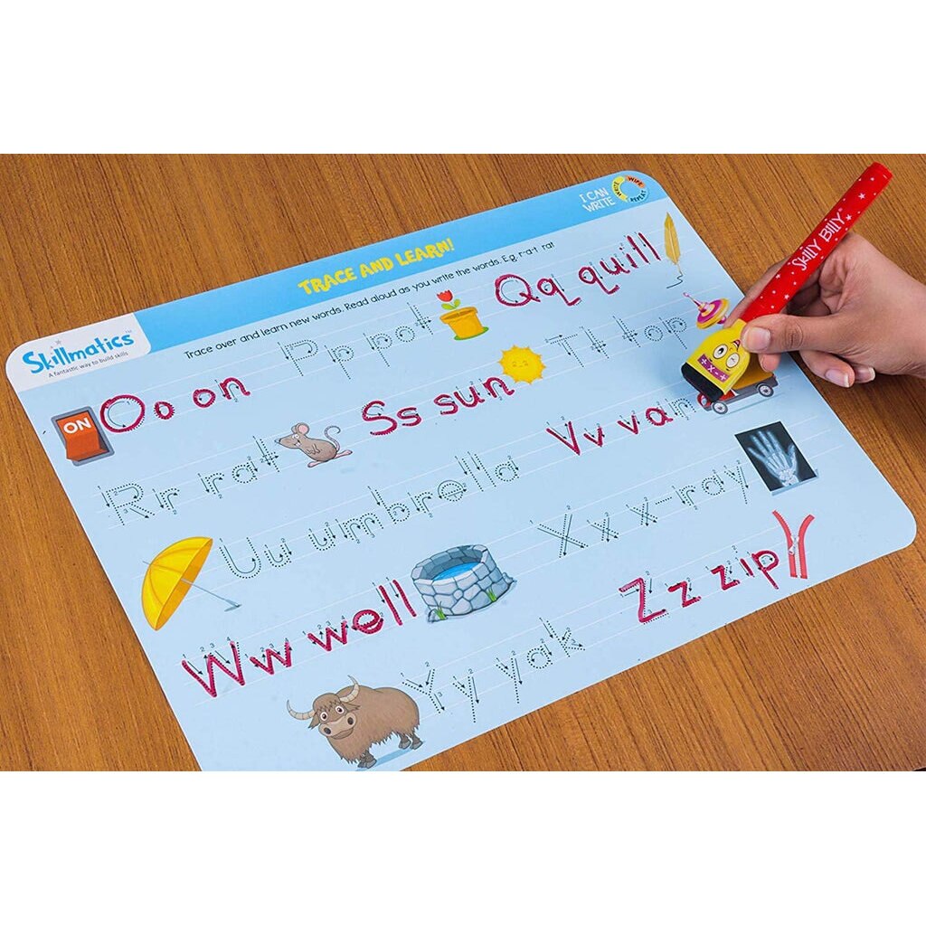 Образователна игра Пиши и изтрий, аз мога да пиша Skillmatics - eMAG.bg