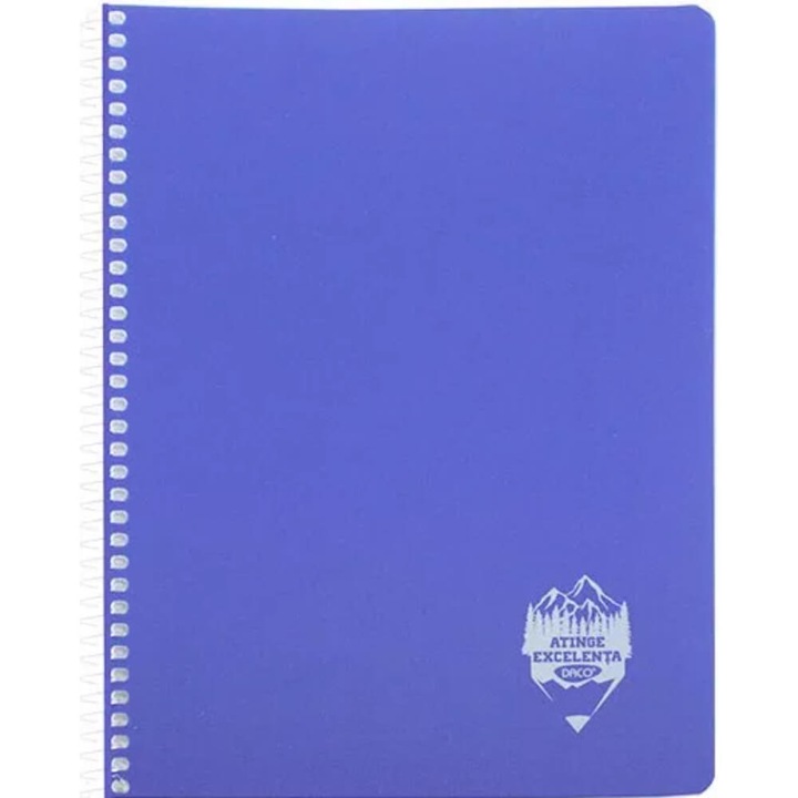 Set 12 Caiete A5 Daco Atinge Excelenta, Aritmetica, 96 File, Spirala, Coperta Plastic, 70 g/m²