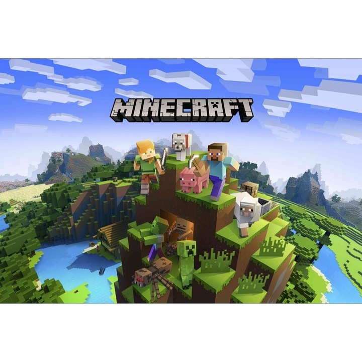 Poster Minecraft, 61x90cm, poster418, Multicolor