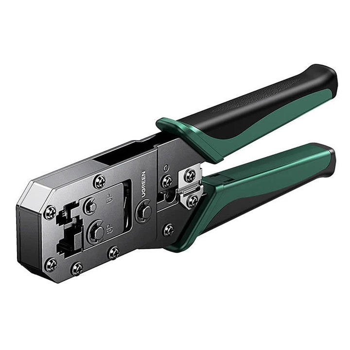 Cleste pentru Sertizare Cabluri Ethernet - Ugreen Crimping Tool (70683) - Green