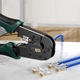 Клещи за кримпване на Ethernet кабели - Ugreen инструмент за кримпване (70683) - зелен
