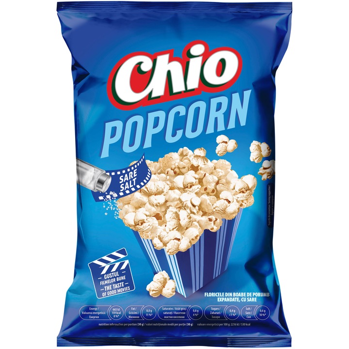 Popcorn cu sare 75g Chio