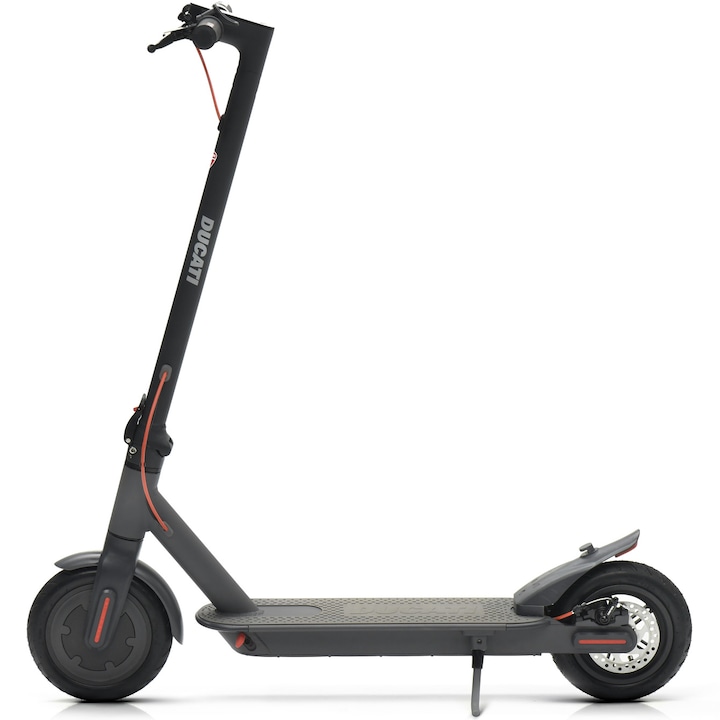 Trotineta electrica Ducati Pro-I Evo, 350W, Autonomie 25 km, 25 km/h, Negru