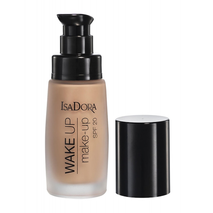 IsaDora Wake Up Make-up hidratáló alapozó, öregedésgátló hatás, SPF 20, 00 Fair árnyalat