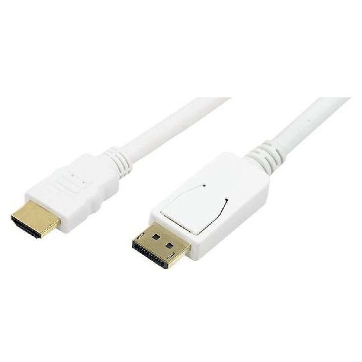 Cablu CIMUTO DISPLAYPORT - HDMI de 3 metri, tip tata-tata, ecranat