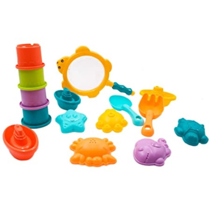 12 db-os fürdőjáték készlet, Huanger, HE0216