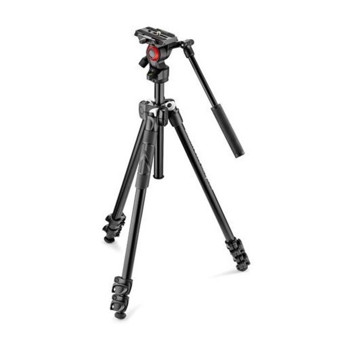 Manfrotto 290 Light fényképezőgép-állvány befree live fluid videofejjel