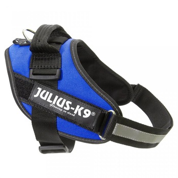 Ham IDC Power pentru catei Julius K9, Talie mica, 2-5 kg, Albastru Ham IDC Power pentru catei Julius K9, Talie mica, 2-5 kg, Albastru