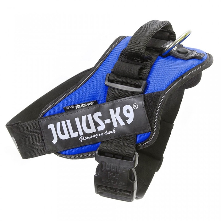 Нагръдник за кучета IDC Power Julius K9, Малък размер порода, 7-15 кг, Син