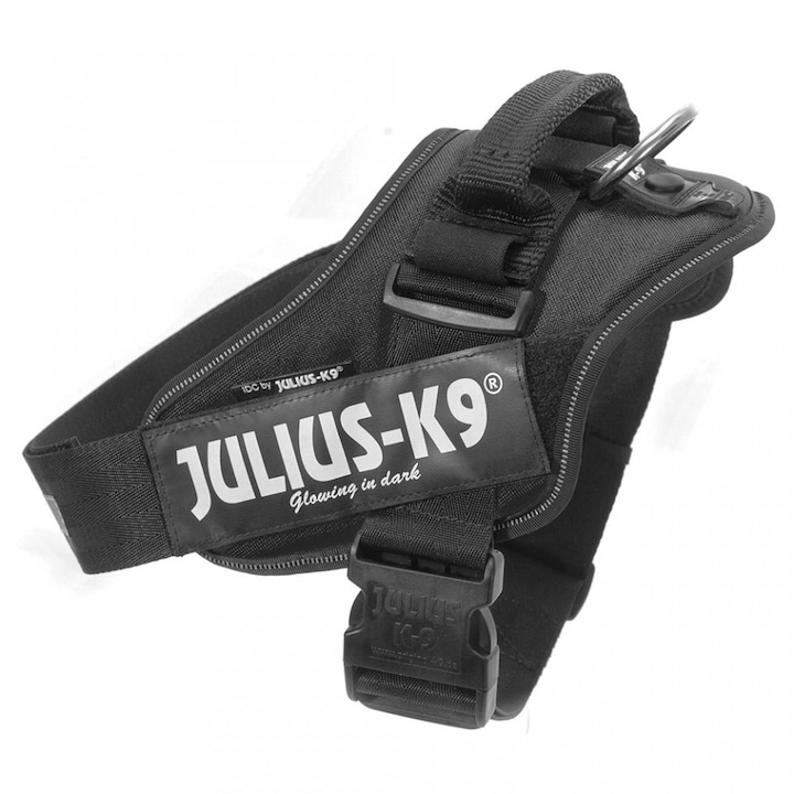Ham IDC Power pentru catei Julius K9, Talie foarte mica, 0.8-3 kg, Negru