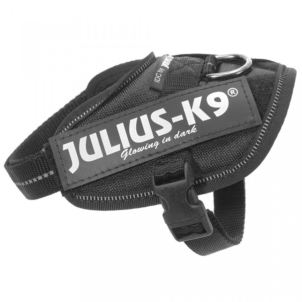 Ham IDC Powe pentru caini Julius K9, Talie medie, 28-40 kg, Negru