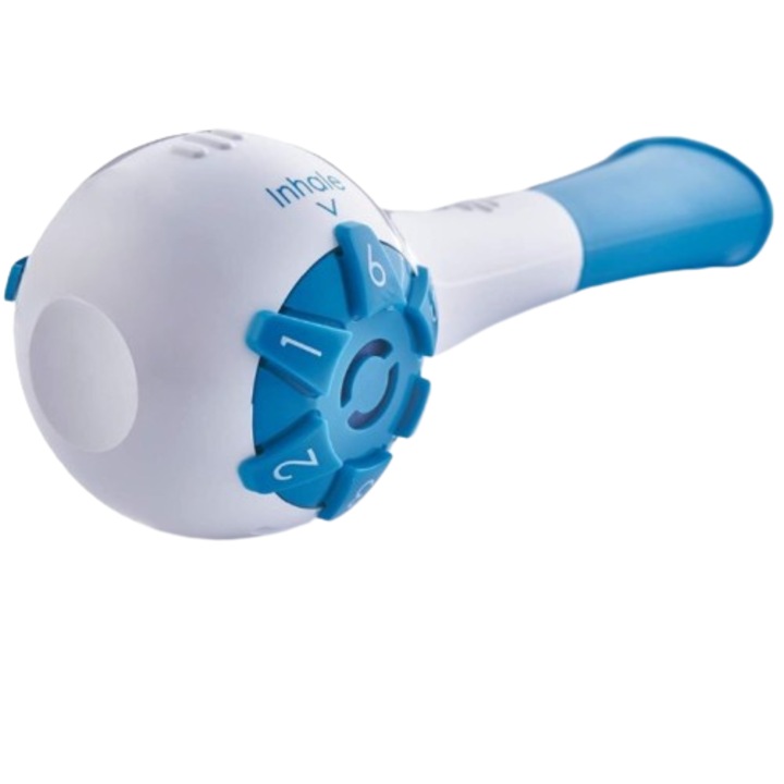 Aparat pentru recuperarea respiratiei naturale, pentru recuperarea plamanilor, antrenor pentru terapie respiratorie fara medicamente