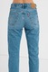 Levi's, Blugi crop cu croiala dreapta 501®, Albastru stins