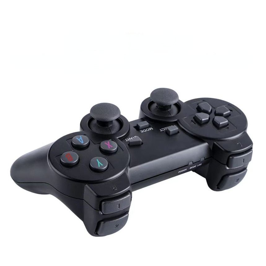 Consola de jocuri video retro, Controler wireless dual, HDMI, Compatibil TV, 64GB, 10000 de jocuri, Negru
