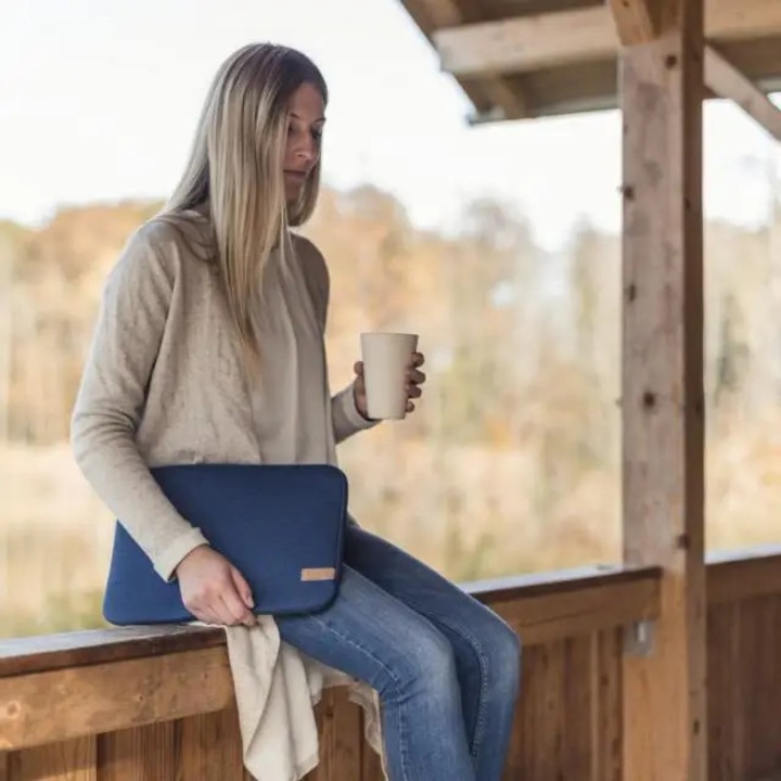 Husa laptop, Hama, 36cm, Albastru