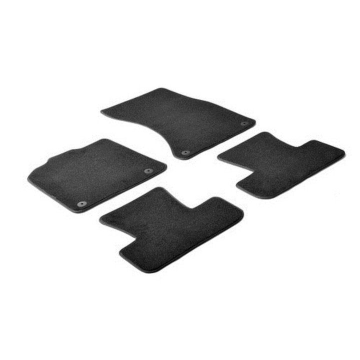 Set 4 covorase auto, Lampa, Pentru Audi Q5, Negru