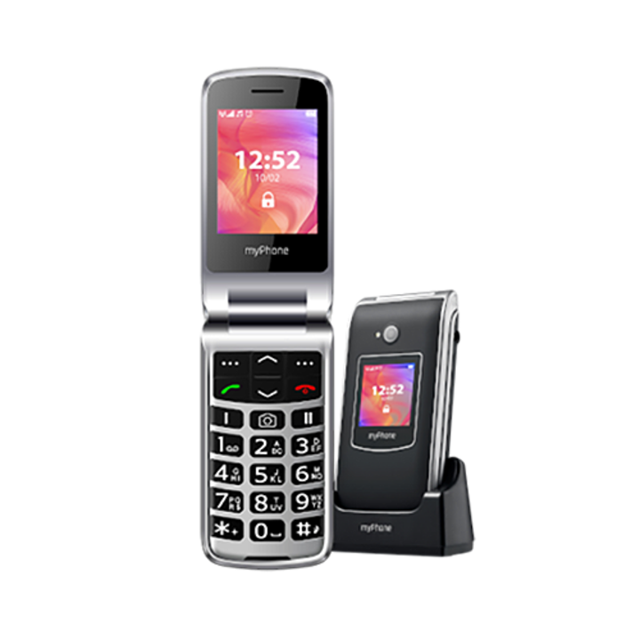 myPhone Rumba 2 mobiltelefon, Kártyafüggetlen, Fekete