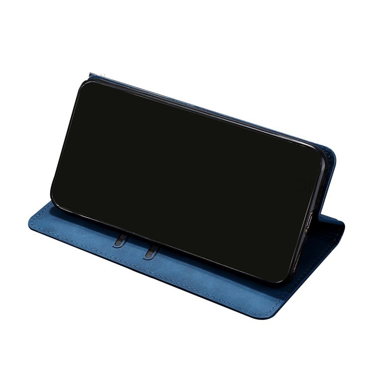 Husa pentru Samsung Galaxy A53 tip carte magnetica - Albastru
