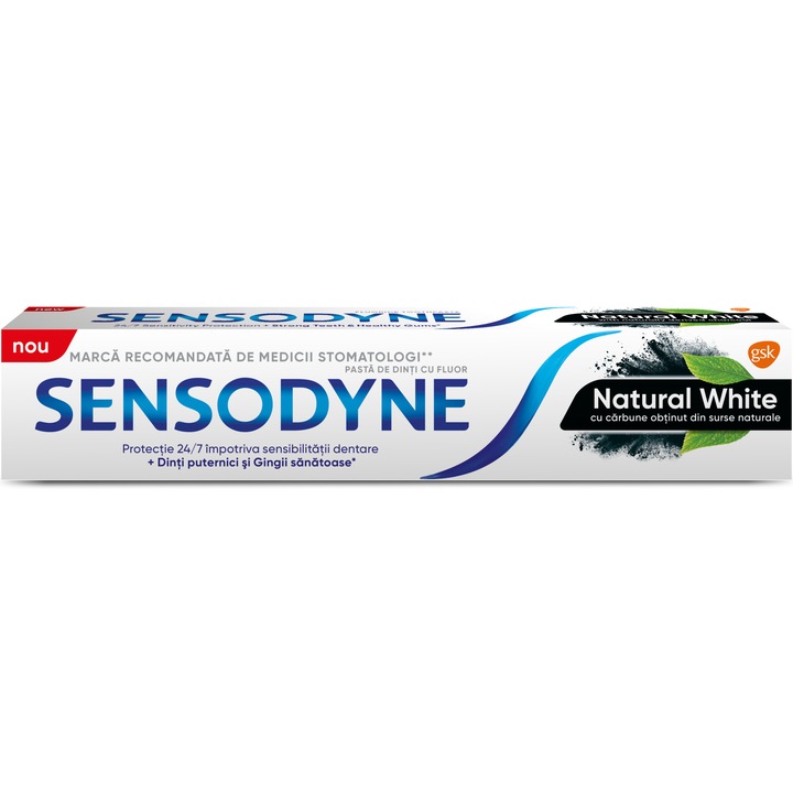 Pasta de dinti Sensodyne Natural White, 75 ml