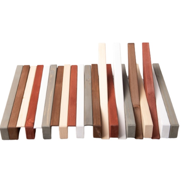 Стенна закачалка за дрехи Lemnart A, 52х30х5см, Дърво, Многоцветен