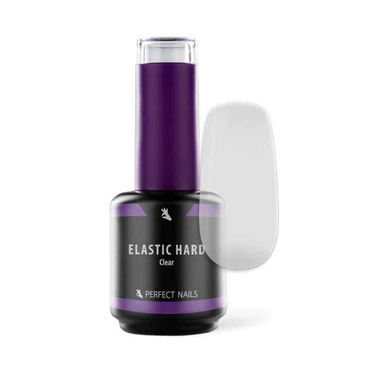 Perfect Nails Elastic Hard gel - Ecsetes műkörömépítő zselé 15ml