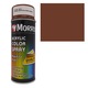 Спрей боя Signal brown, RAL 8002, гланц, Morris, 400 ml, акрил, бързосъхнеща, за дърво, метал, алуминий, стъкло, камък и различни пластмасови повърхности