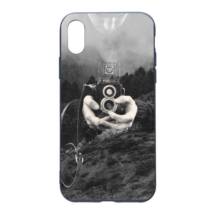 Силиконов калъф Unique за Huawei Y6 2019 / Y6s, Double Exposure, Alaskan Blue, AB 13