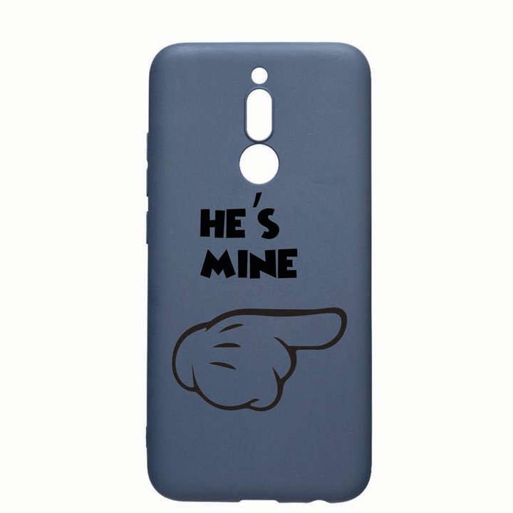 Силиконов калъф Unique за LG K40 / K12 Plus, He's Mine, Alaskan Blue, AB 105