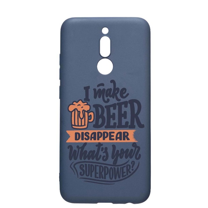 Силиконов калъф Unique за LG K40 / K12 Plus, Superpower, Alaskan Blue, AB 804