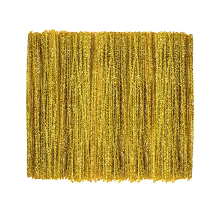 Set 200 bete pentru modelaj, Mbooulc, Sarma, Flexibil, 4 ani+, Auriu