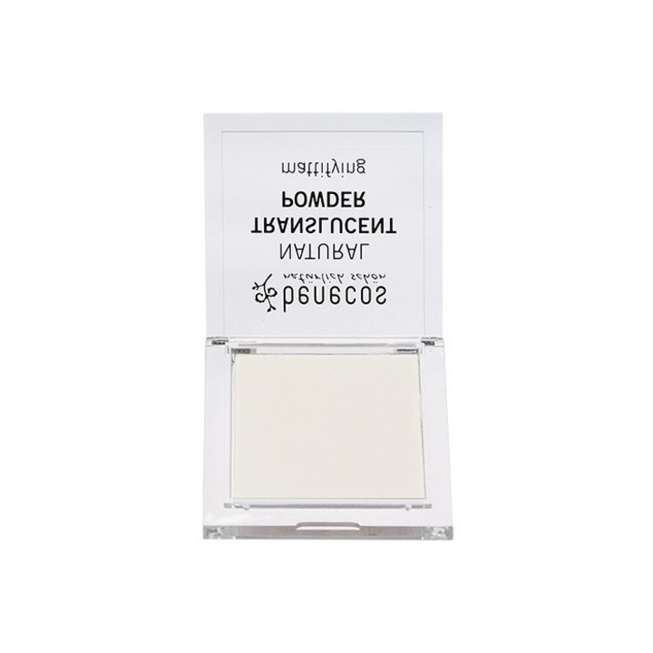 Pudra translucida pentru matifiere Mission Invisible, Benecos, 6.5 g
