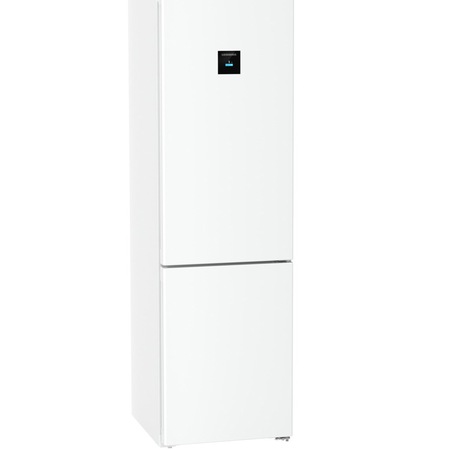 Combina frigorifica Liebherr CNd 5733, 371 l, NoFrost, EasyFresh, DuoCooling, EasyTwist-Ice, BluPerformance, Touch Control pe usa, Clasa D, 201.5 cm, Alb