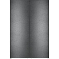 Side by Side Liebherr XRFbd 5220, 676 l, NoFrost, EasyFresh, BluPerformance, Clasa E, 185.5 cm, BlackSteel