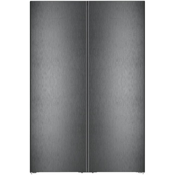 Side by Side Liebherr XRFbd 5220, 676 l, NoFrost, EasyFresh, BluPerformance, Clasa E, 185.5 cm, BlackSteel