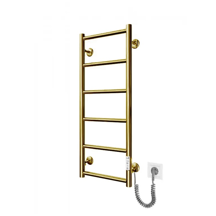 Calorifer baie portprosop Mario inox Classic F НР-I 800х330/75 gold