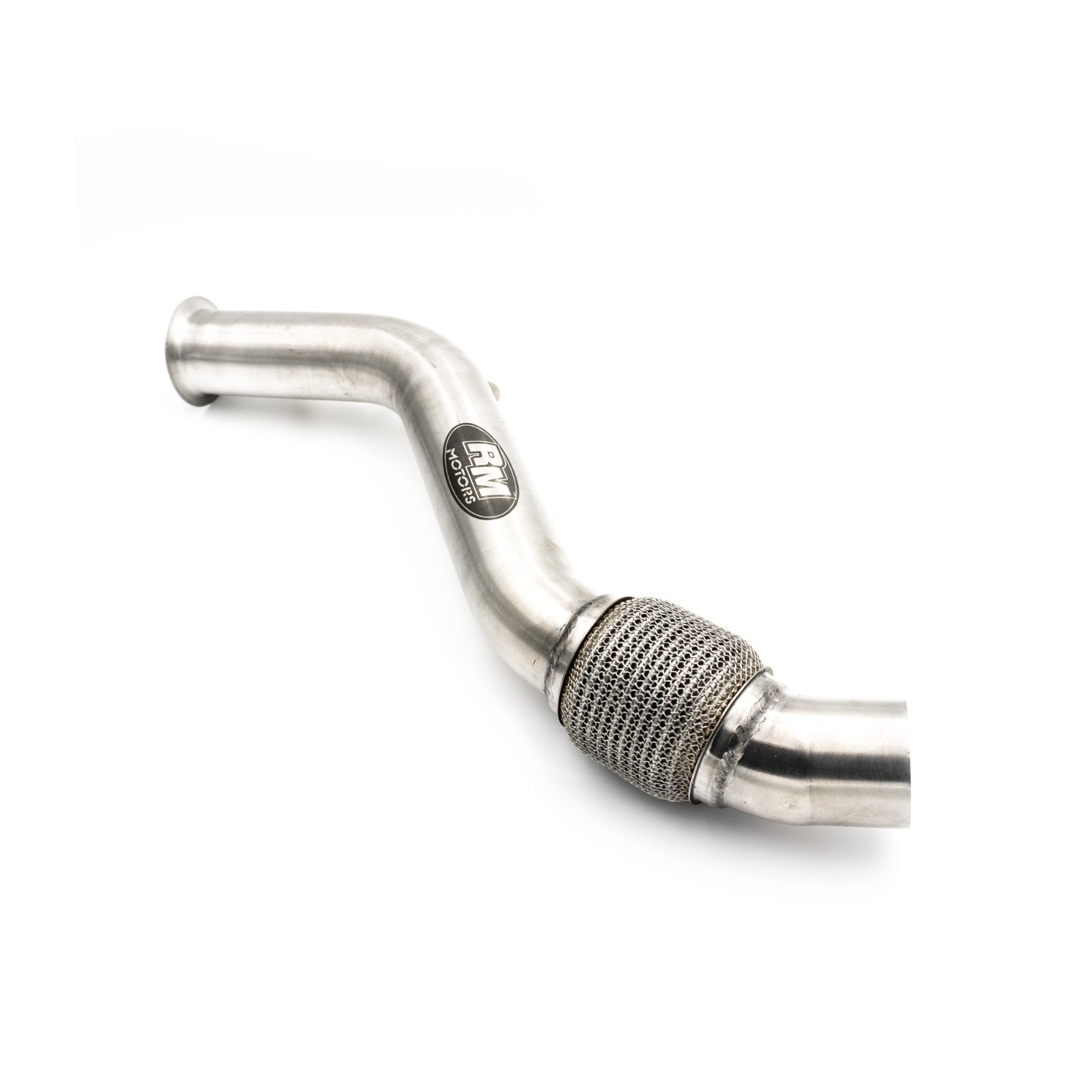 Descente échappement Sport BMW F20 F21 118d 120d 125d B47 - FAP éteint, Acier Inox Argenté