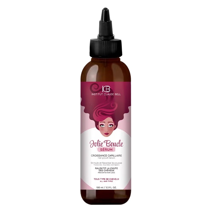 Hajnövesztő szérum, öblítés nélkül, Szérum croissance capillaire, Jolie Boucle, ICB 100ml
