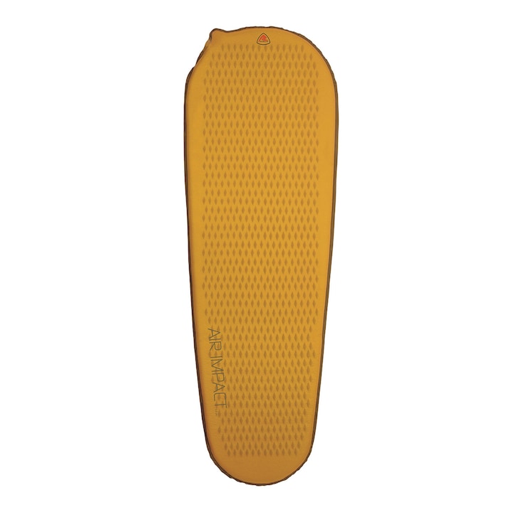 Самонадуваем дюшек за къмпинг Robens Air Impact 38, найлон, 195x62x3.8cm, жълт