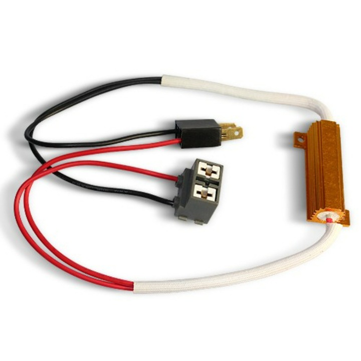 Rezistenta lampa LED, M-Tech, H7, 50W, 6ohm, 30x11x16 mm