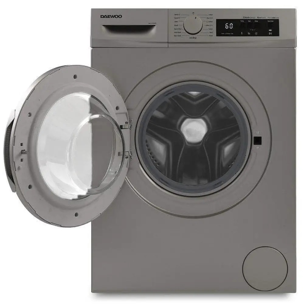 Masina de spalat rufe Daewoo WM710T0SU0BG, 1000 rpm, 7kg, 15 programe, Clasa D, Silver