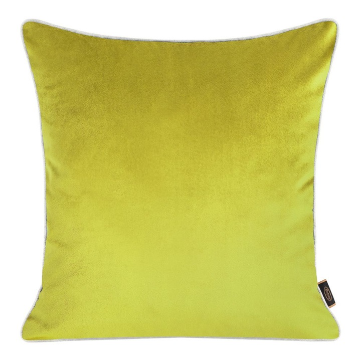 Fata de perna decorativa velvet-57 45x45 Eurofirany verde deschis