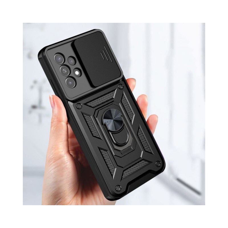 Husa Spate Tech Protect Camshield Pentru Samsung Galaxy A33 5g, Negru
