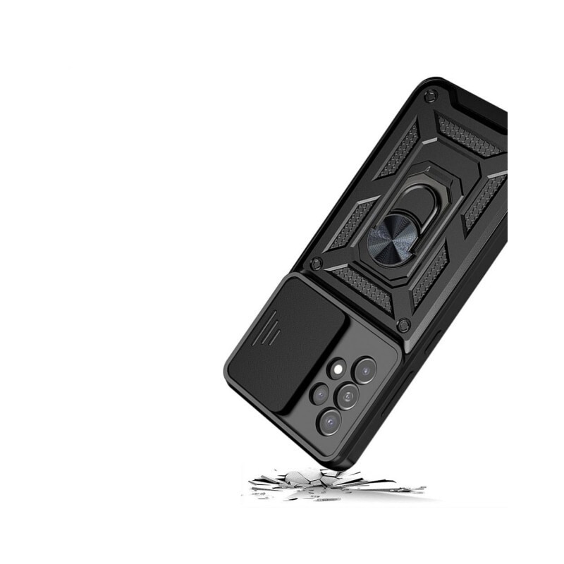 Husa Spate Tech Protect Camshield Pentru Samsung Galaxy A33 5g, Negru