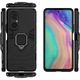 Кейс за Huawei Nova 9 SE armor, с пръстен, черен
