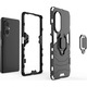 Кейс за Huawei Nova 9 SE armor, с пръстен, черен