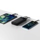 Външна батерия Baseus Bipow Digital Display, 20000mAh, PD 20W, 2 x USB, 1 x USB Type-C, 1 x Micro USB, Total 3A, Черен