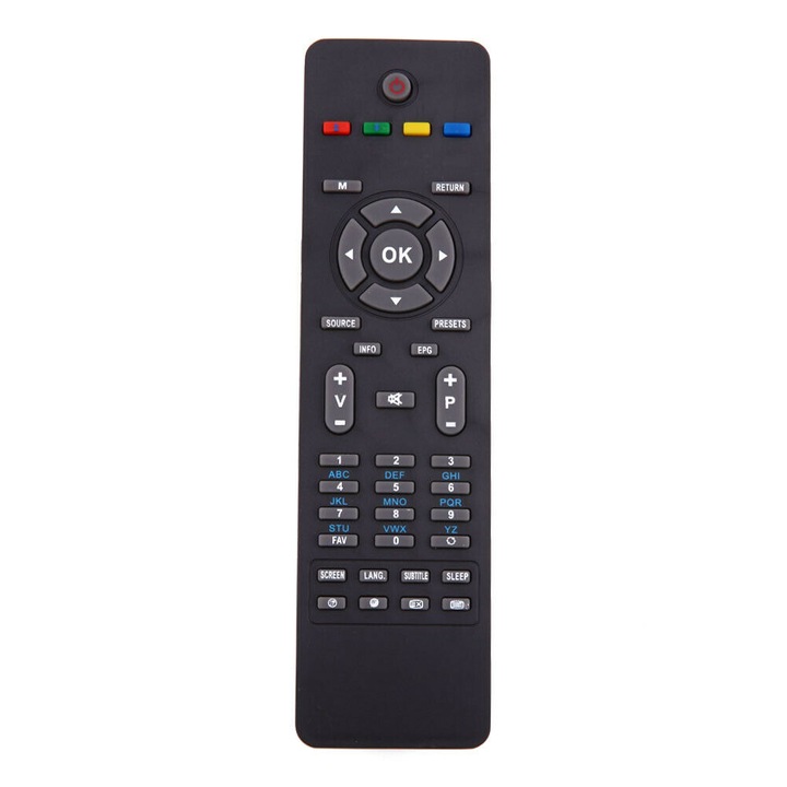Telecomanda TV Bocu Remotes®, Compatibila Digihome-Telefunken, RC1825, neagra